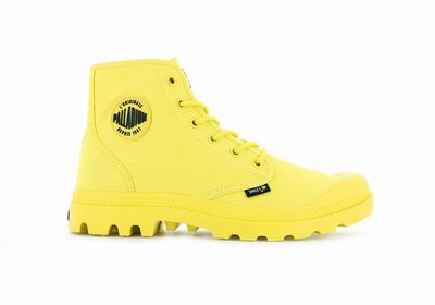 Botas Palladium SMILEY ® PAMPA HI BE KIND Mujer Amarillo | Costa Rica-53971